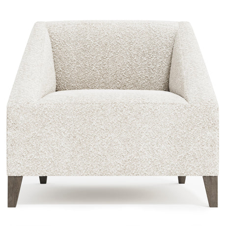 Nash White/Cream Fabric Chair - Ornate Home