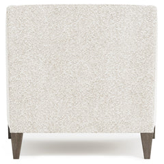Nash White/Cream Fabric Chair - Ornate Home