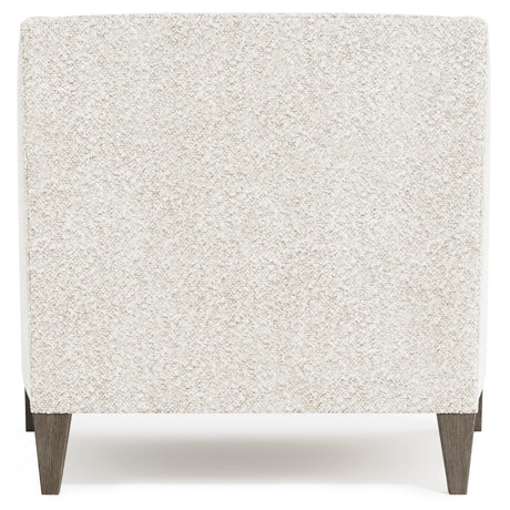 Nash White/Cream Fabric Chair - Ornate Home