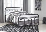 Nashburg Queen Metal Bed - Ornate Home