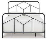 Nashburg Queen Metal Bed - Ornate Home