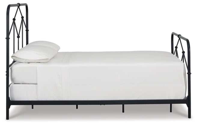 Nashburg Queen Metal Bed - Ornate Home