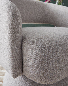 Nashkins Pebble Swivel Accent Chair - Ornate Home