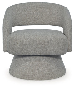 Nashkins Pebble Swivel Accent Chair - Ornate Home