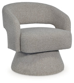 Nashkins Pebble Swivel Accent Chair - Ornate Home