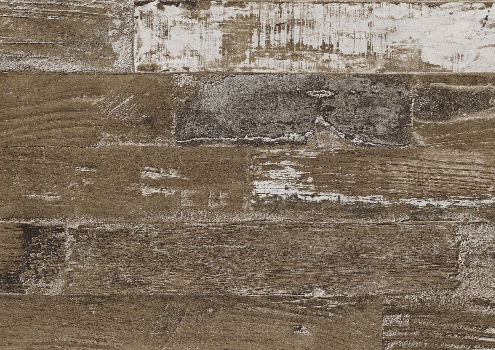 Nashville Antique White/Brown Queen Bed - Ornate Home