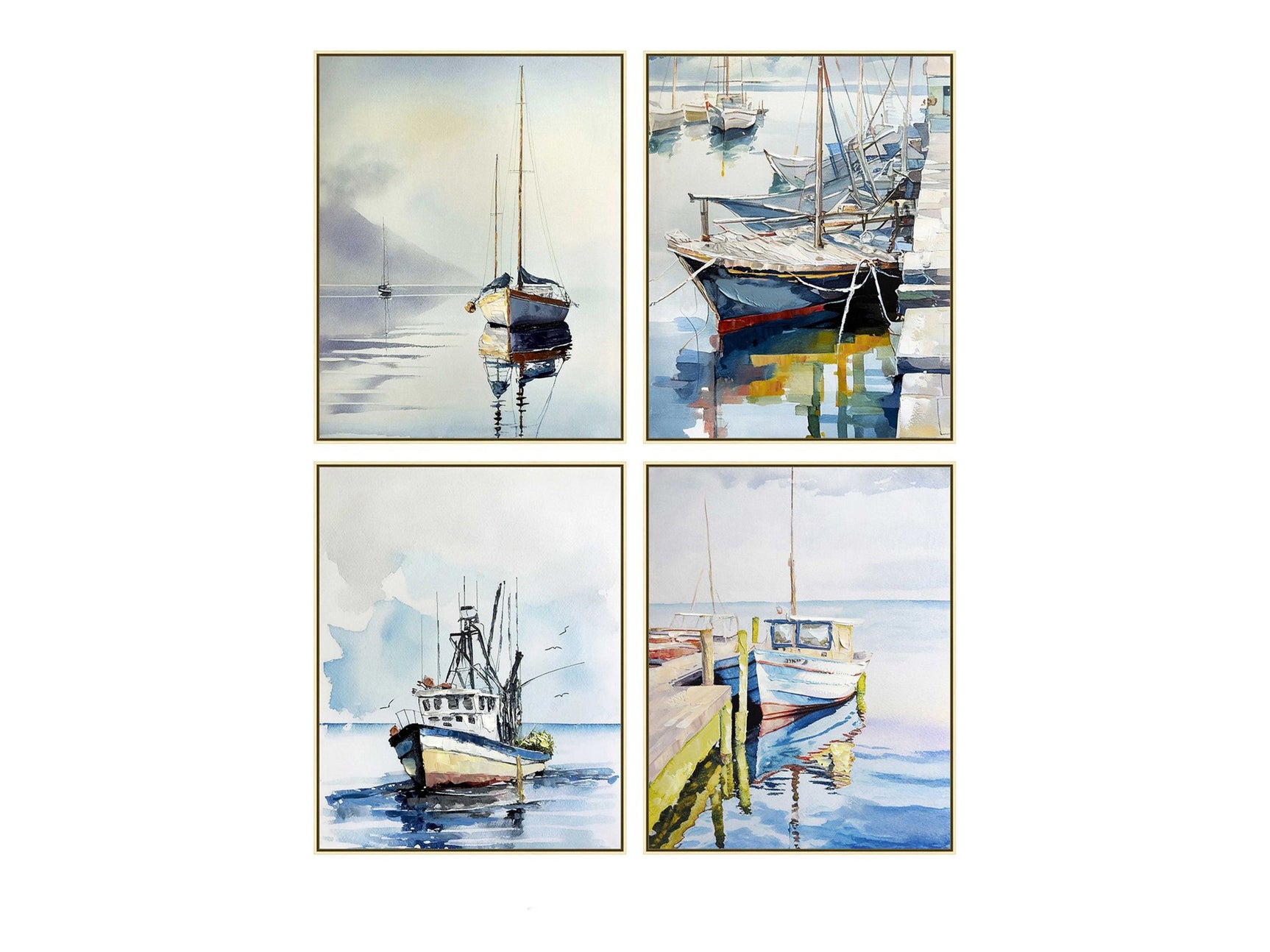 Nassau 1 Blue/Yellow Canvas