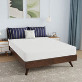Nasturtium White 8" Full Bamboo Charcoal Infused Memory Foam Mattress - Ornate Home