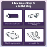 Nasturtium White Mattress - Ornate Home