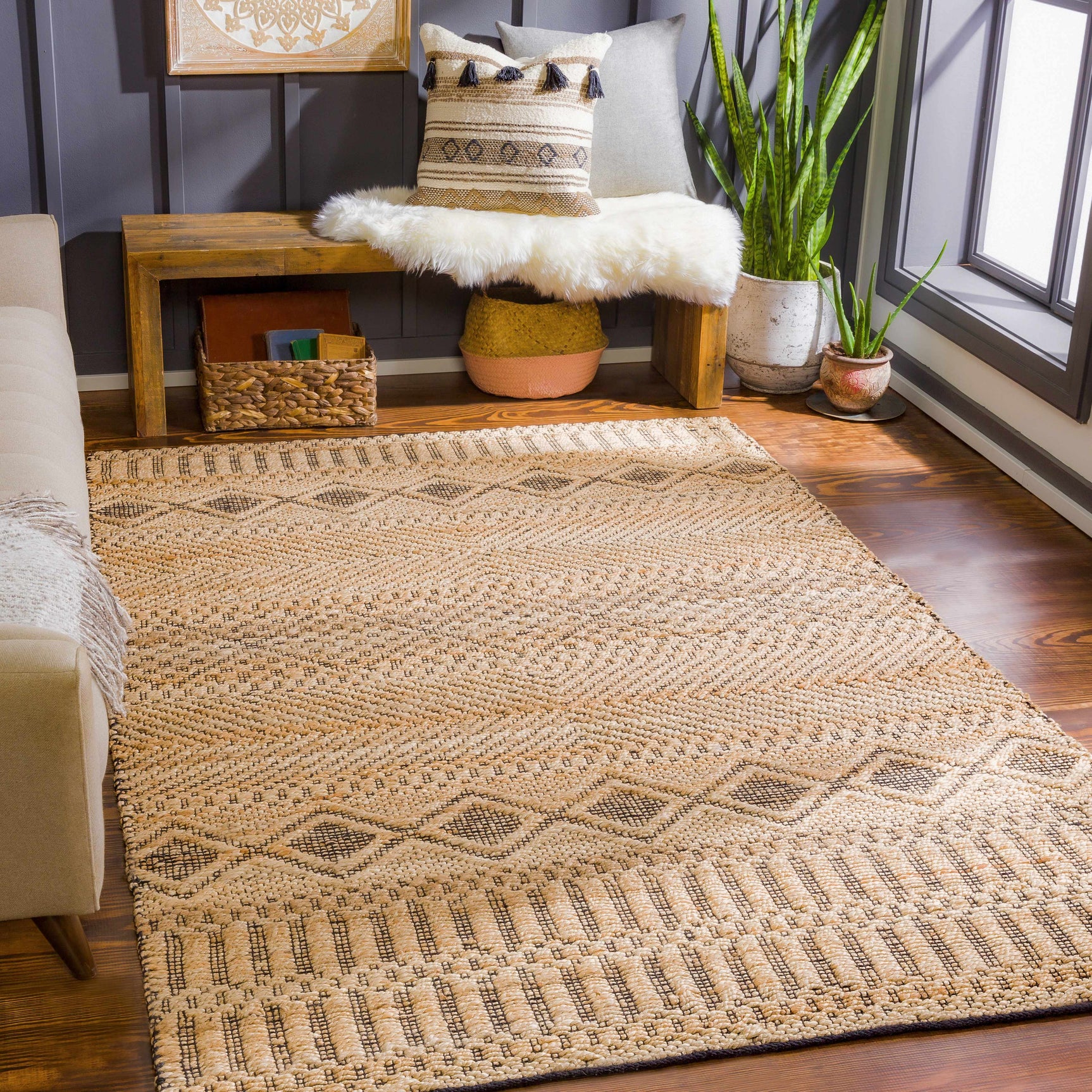 Nasugbu Jute Carpet - Clearance - Ornate Home