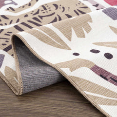 Natal Animal Print Washable Kids Rug - Clearance - Ornate Home