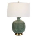 Nataly Aged Green Table Lamp - Ornate Home