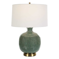 Nataly Aged Green Table Lamp - Ornate Home