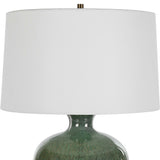 Nataly Aged Green Table Lamp - Ornate Home