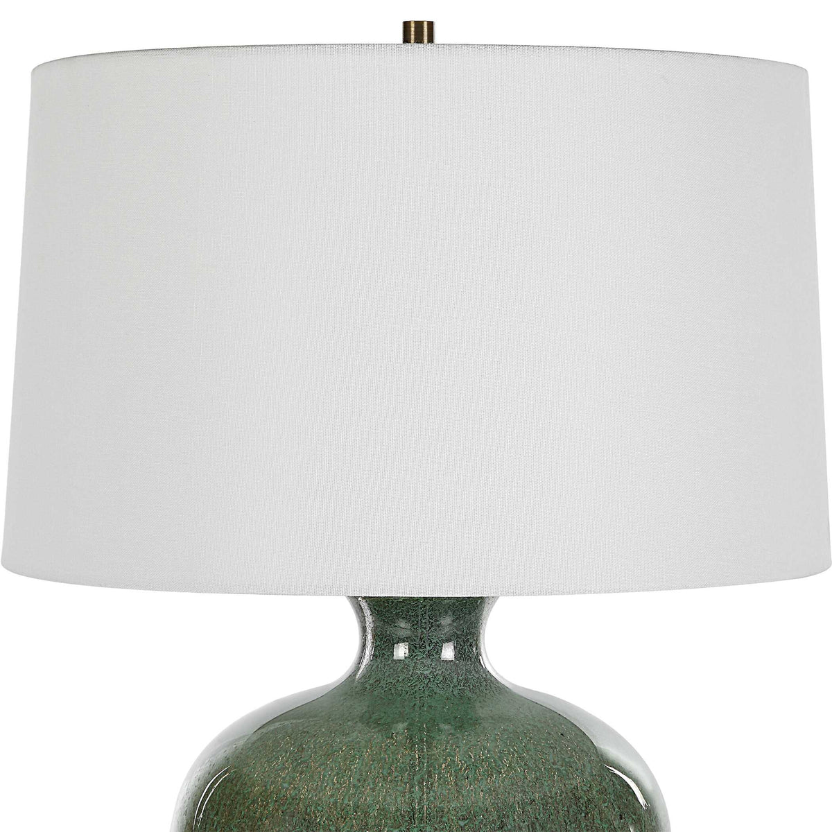 Nataly Aged Green Table Lamp - Ornate Home