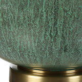 Nataly Aged Green Table Lamp - Ornate Home