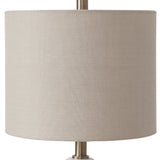 Natania Plated Brass Buffet Lamp - Ornate Home