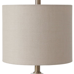 Natania Plated Brass Buffet Lamp - Ornate Home