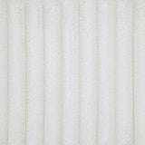 Natasha Cream Queen Upholstered Wingback Bed - Ornate Home