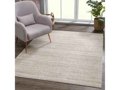 Nate Beige Tribal High Pile Carpet - Ornate Home