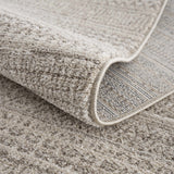 Nate Beige Tribal High Pile Carpet - Ornate Home