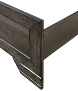 Nathan Rustic Grey 4-Piece Youth Twin Panel Bedroom Set - Ornate Home