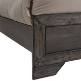 Nathan Rustic Grey 5-Piece Youth Full Panel Bedroom Set - Ornate Home