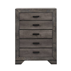 Nathan Rustic Grey Chest - Ornate Home