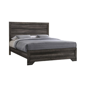 Nathan Rustic Grey King Bed - Ornate Home