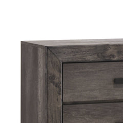 Nathan Rustic Grey Nightstand - Ornate Home