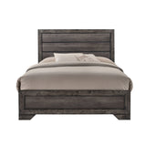 Nathan Rustic Grey Queen Bed - Ornate Home