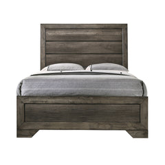 Nathan Rustic Grey Youth Full Panel Bed - Ornate Home