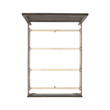 Nathan Rustic Grey Youth Full Panel Bed - Ornate Home