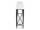 Nathaniel Elegance White Console Table - Ornate Home