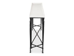 Nathaniel Elegance White Console Table - Ornate Home