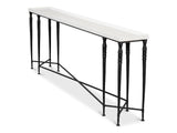 Nathaniel Elegance White Console Table - Ornate Home