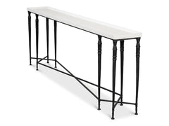 Nathaniel Elegance White Console Table - Ornate Home