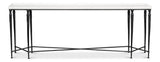 Nathaniel Elegance White Console Table - Ornate Home