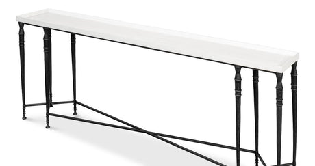 Nathaniel Elegance White Console Table - Ornate Home