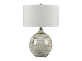 Nathaniel Grey/Silver Table Lamp - Ornate Home