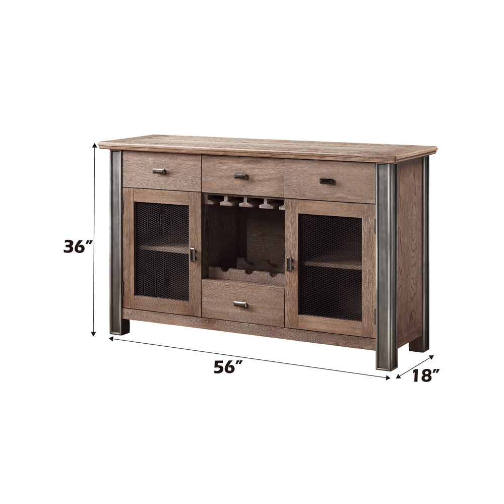 Nathaniel Maple Server - Ornate Home