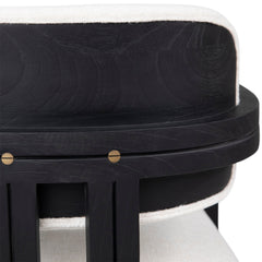 Nathaniel Off White Dining Chair - Ornate Home