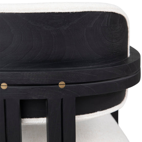 Nathaniel Off White Dining Chair - Ornate Home