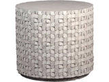 Natsu Light Gray Outdoor Side Table - Ornate Home
