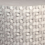 Natsu Light Gray Outdoor Side Table - Ornate Home