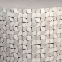 Natsu Light Gray Outdoor Side Table - Ornate Home