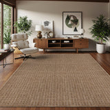 Royce Natural Jute-Look Area Rug | Timeless Rustic Charm
