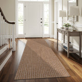 Woolen Natural Jute-Look Area Rug | Classic Earthy Style