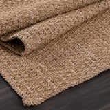 Woolen Natural Jute-Look Area Rug | Classic Earthy Style