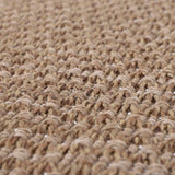 Woolen Natural Jute-Look Area Rug | Classic Earthy Style